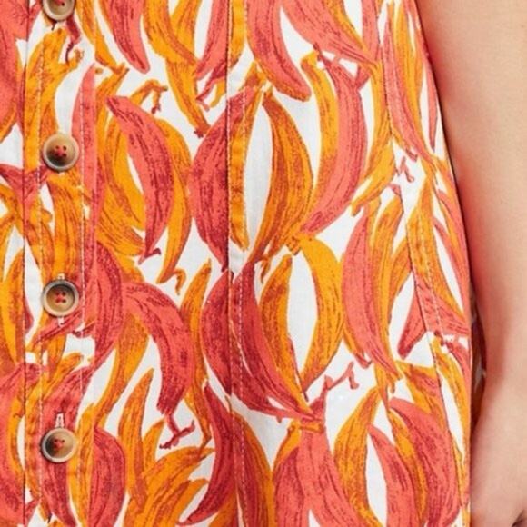 Anthropologie Maeve Banana Grove Denim
Midi Skirt Button Down Size 0 - Picture 2 of 5